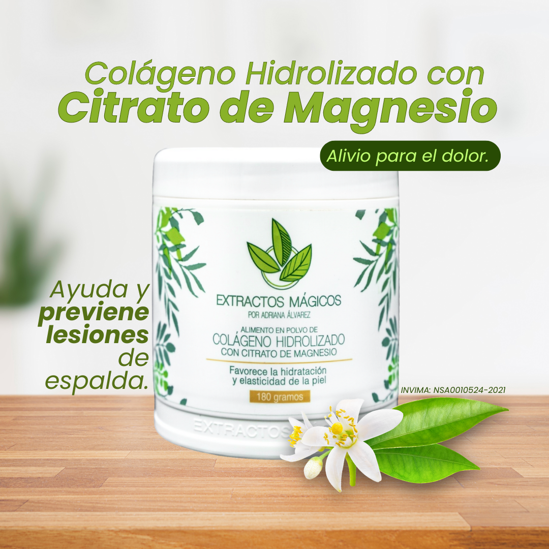 Colágeno Con Citrato De Magnesio