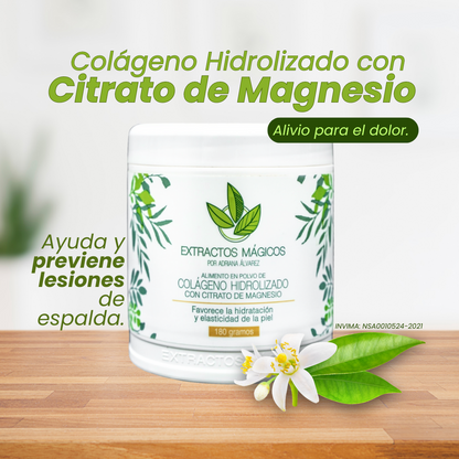 Colágeno Con Citrato De Magnesio
